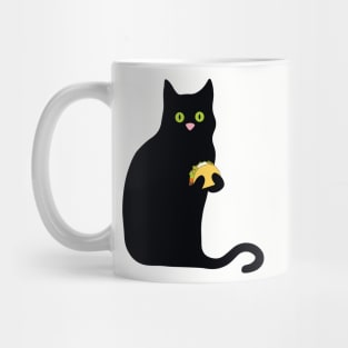 Taco bout awesome! Taco kitty loves tacos. Mug